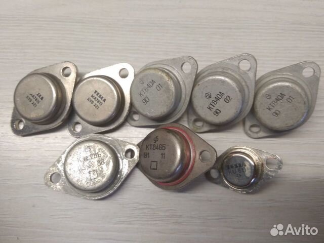 Транзистор кт828Б,838А,840А,846Б,MA7815 KU611tesla