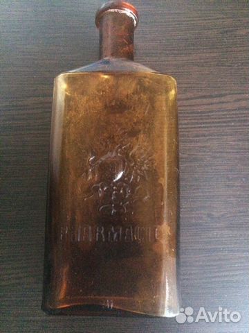 Старинный аптечный пузырек