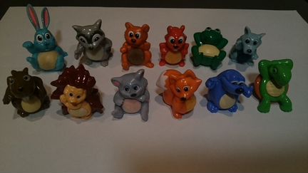 Игрушки из киндер сюрприза