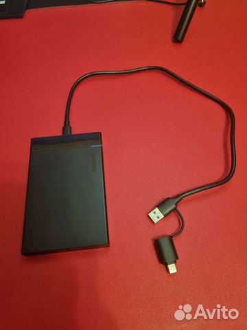 Переносной жёсткий диск SSD 1 Tb USB-C - usb 3.0