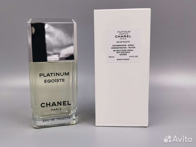 Chanel Egoiste Platinum 100ml tester