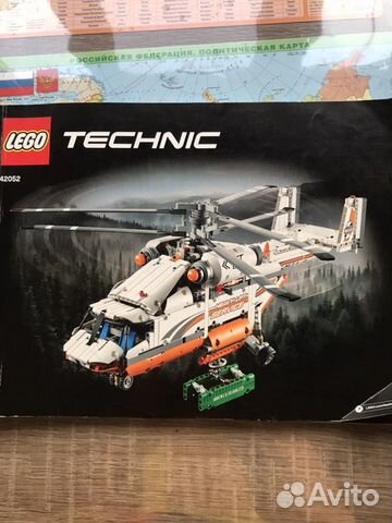 Lego technic вертолёт