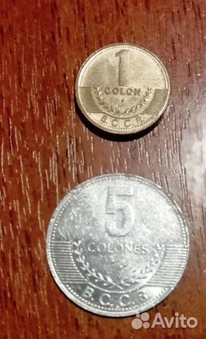 Монеты Коста Рика 1998-2008гг