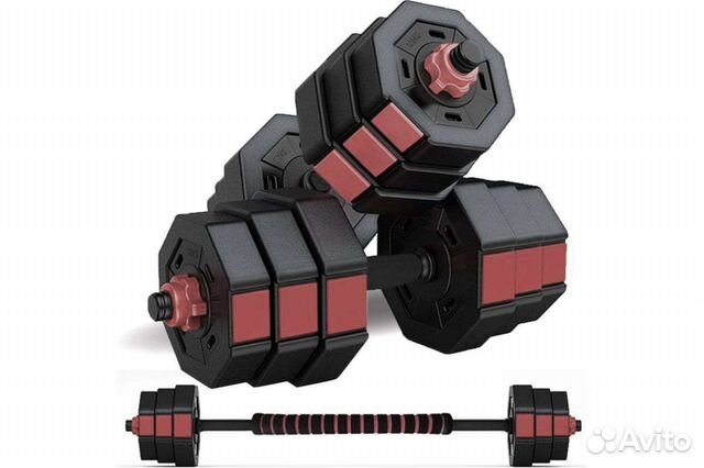 Набор штанга гантели