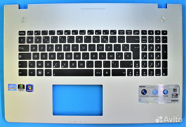 Топкейс для ноутбука Asus N76V