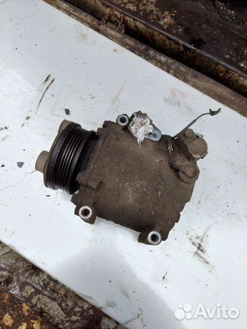 Компрессор кондиционера Митсубиси Лансер 9 1.6 л