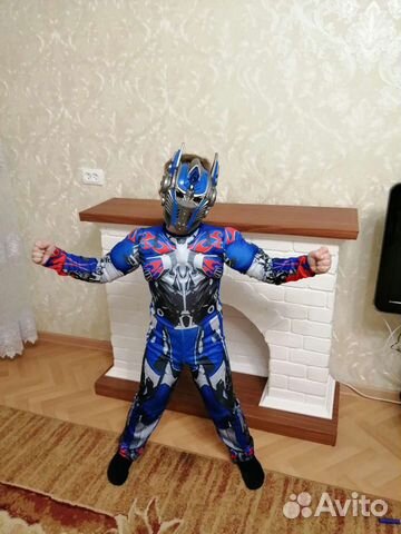 Новогодний костюм Оптимус прайм
