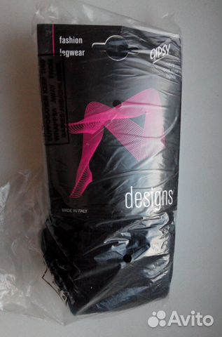 Колготки в полоску Gipsy Италия новые теплые Ориги