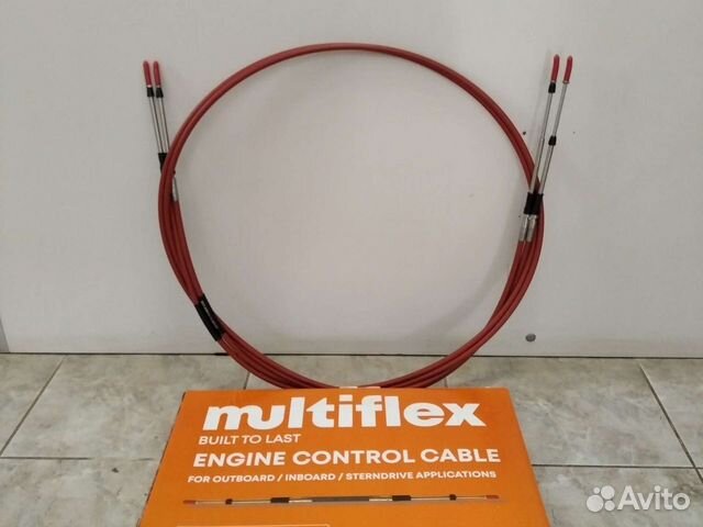 Кабель газ-реверс EC-133-12 (С8 красный) 12 футов