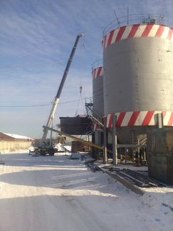 Силос цемента, емкость, металлоконструкции
