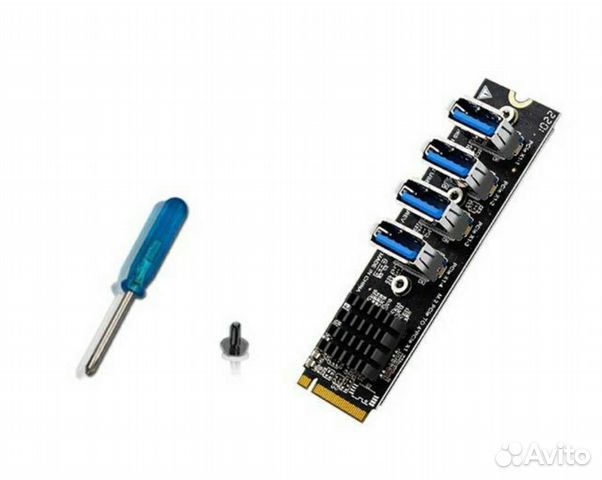 Расширитель M2 to 4 PCI-E для видеокарт