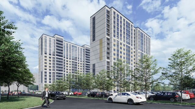 2-к. квартира, 66,9 м², 10/18 эт.