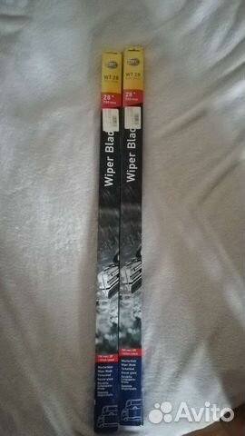 Комплект щёток стеклоочистителя hella 700мм/28