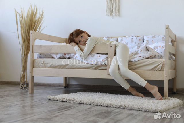 Детская кровать от 3 лет из массива