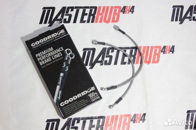 Комплект армированных тормозных шлангов Goodridge
