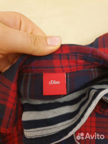 Продам рубашку на мальчика s. Oliver