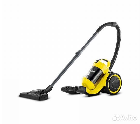 Пылесос Karcher VC 3 Floor *RU 700Вт желтый/черный
