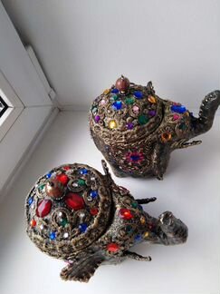 Слон шкатулка, купюрница