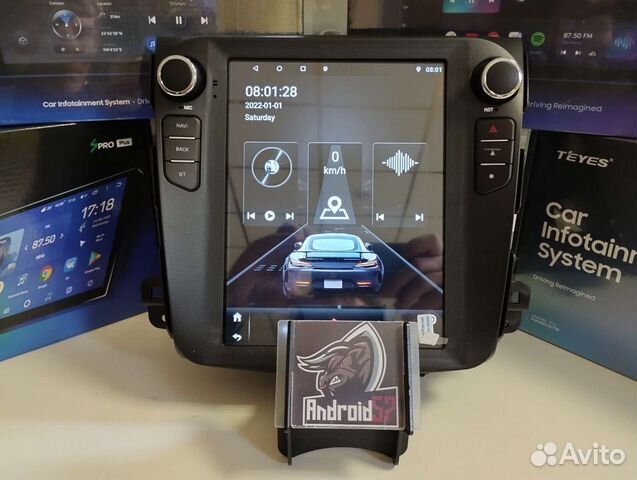 Магнитола android Tesla Mitsubishi Outlander