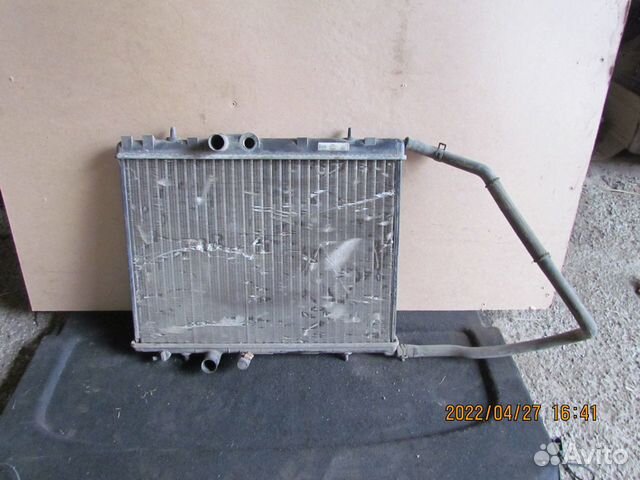 Радиатор основной peugeot 307