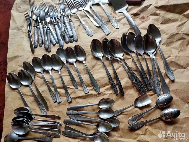 Ложки и вилки СССР