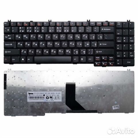 Клавиатура для ноутб. Lenovo G550. Отп. в регионы