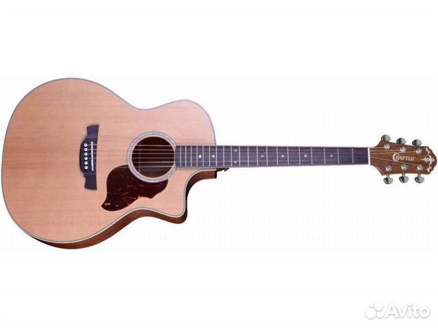 Гитара электроакустическая crafter GAE-7/nс
