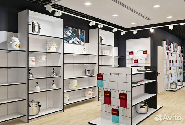 Стеллажи в магазин торговое оборудование