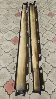 Пороги, накладки на пороги Мерседес w221 оригинал