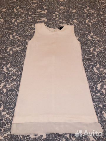 Платье белое mango