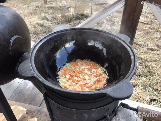 Казан чугунный 4,5 литра
