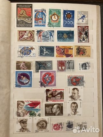 Альбом марок: Человек и технологии