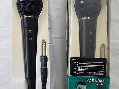 Микрофон для караоке Hama 46020