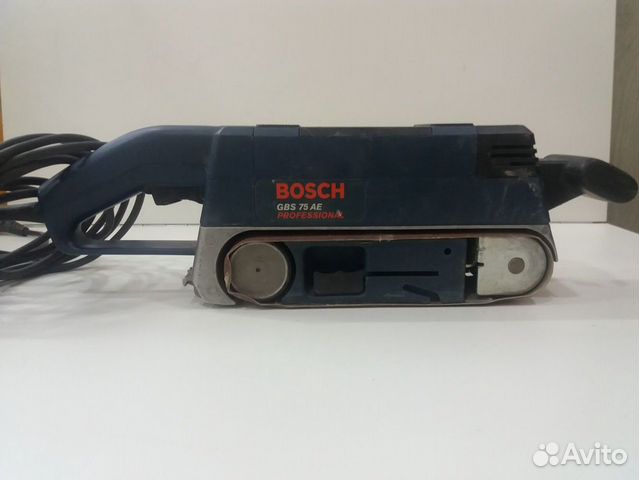 Ленточная шлифовальная машина bosch