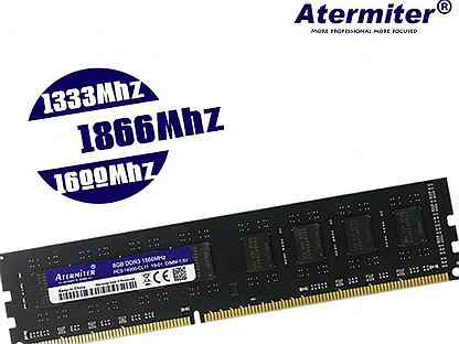 Снижение DDR-3 8Gb 1600 MHz Intel AMD низкопрофиль