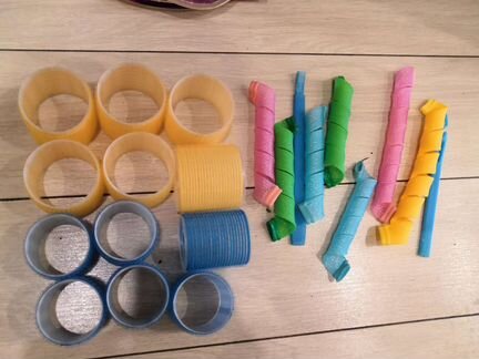 Бигуди-липучки, спирали, бумеранги