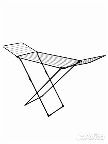 Мегановинка чёрная сушилка напольная Ника