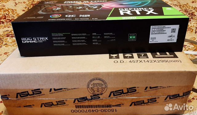 Asus rog strix RTX 3090 O24G