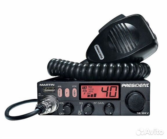 Автомобильная радиостанция President martin 12/24