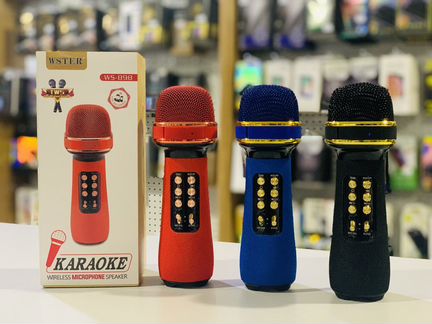 Караоке микрофон колонка wster WS-898