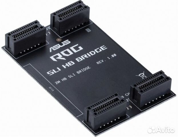 SLI HB Bridge переходник asus ROG nvidia -2шт