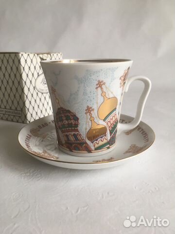 Бокал с блюдцем лфз 360 мл