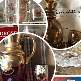 Чешское цветное стеклоБогемия и итальянские наборы