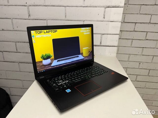 Новый игровой ноутбук asus\Core i5-7300HQ\GTX 1050