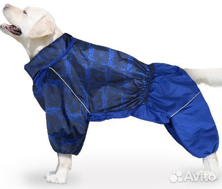 Комбинезон для крупных собак зимние