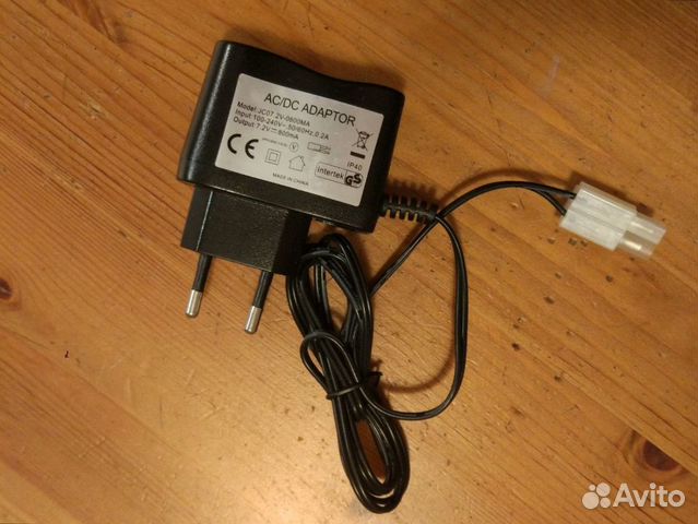 Зарядное для танка, машины, 7.2В, 800мАч