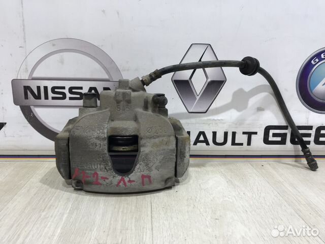 Суппорт тормозной перед Renault megane 2 Лев