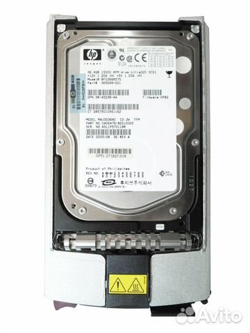 Жесткий Диск HP 36.4GB MAU3036NC 365699-001 scsi