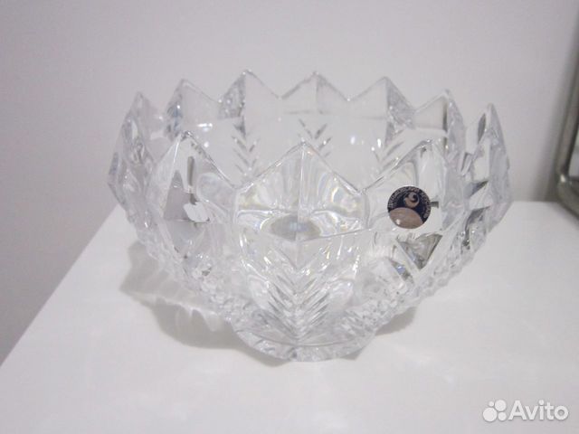 Ваза хрустальная дятьковский хрусталь