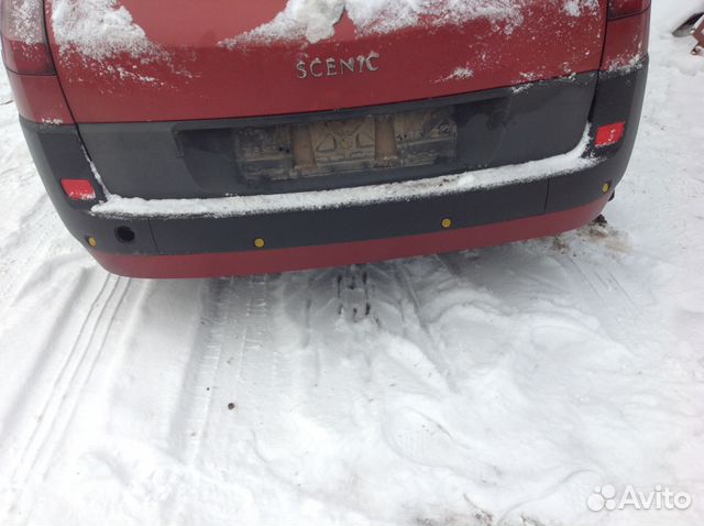 Задний бампер, усилитель,корыто Рено Гранд scenic